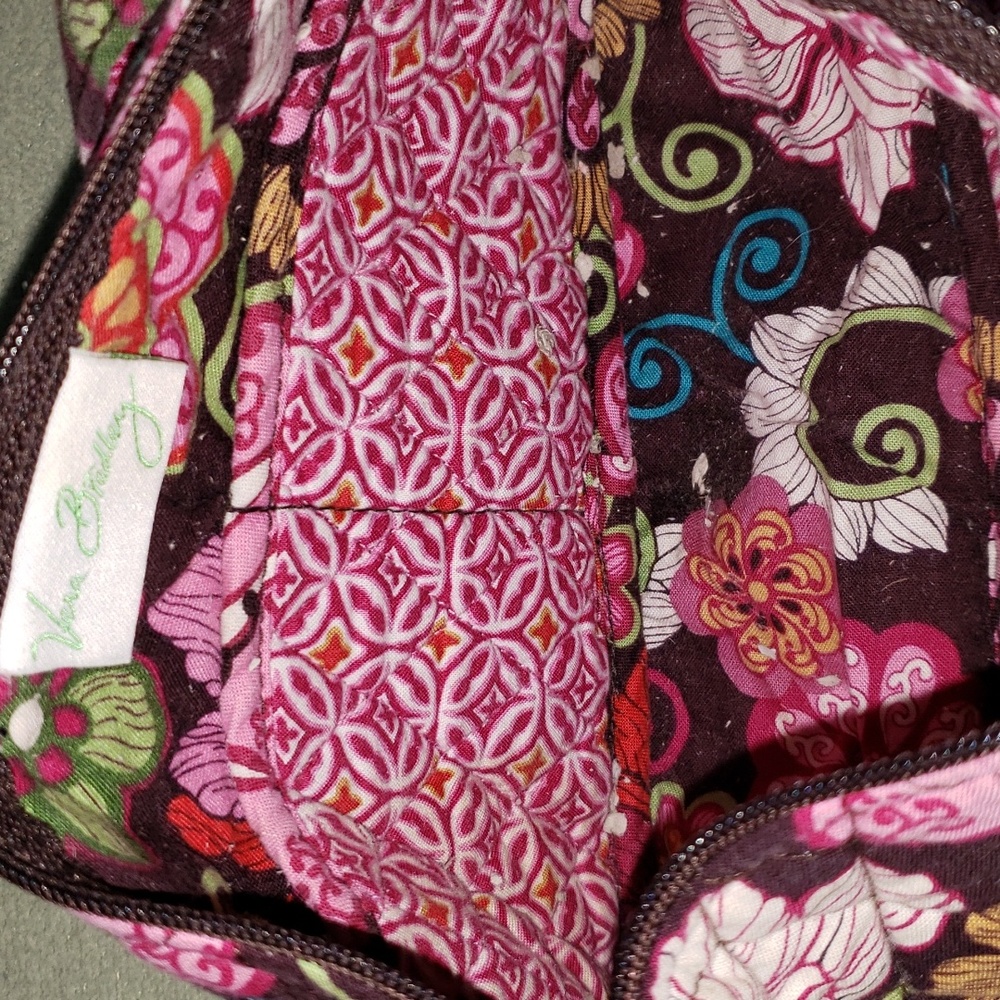 Vera Bradley Mod Floral Pink Purse - Picture 11 of 12